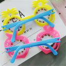 Kids Fruit Pineapple Eye Glasses Kids Hawaii Beach Party Supplies Decor To BX