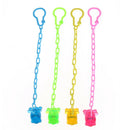 Cartoon Sheep Baby Kids Chain Clip Holders Dummy Pacifier Nipple Strap