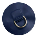 Quality 4"Stainless Steel Inflatable Boat Kayak Dinghy D-RING PVC Patch Blue