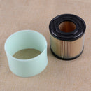 Air Filter & Pre Filter Cleaner 390930 393957S Fit for Briggs &Stratton Engine