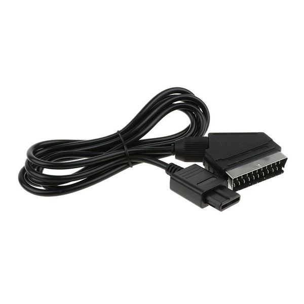 1.8M SCART RGB For Nintendo N64 NGC Gamecube Scart TV AV Lead AV Cable Cord