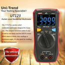 Uni-T Ut123 Pocket-Sized Residential Multimeter; Handheld Digital Multimete