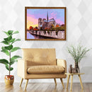 Painting By Numbers Kit DIY Villa Canvas Oil Wall Art Picture Craft Gift