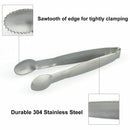 Sugar Tongs Ice Tongs,4 inch Stainless Steel Mini Serving Tongs, Set of 3 K4J8
