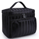 Black Shape Big Capacity Women Cosmetic Bag Cosmetics Organizer Travel Nece Y3R8