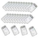 25 Piece Tinfoil Grill Drip Pans BBQ Grease Tray BBQ Baking Outdoor Camping