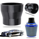 3 to 2.5" (76 to 63mm) Straight Reducer Automobile Refitting Rubber Tube