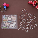 Goat Silicone Stamps Carbon Steel Cutting Dies Stencil Scrapbook Album