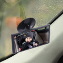 1X Car Truck Easy View Rear Back Seat Baby Child Safety Mirror Suction Mirror OZ
