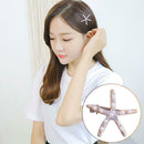 Fashion Sea Star Hair Clip Korean Rhinestone Bobby Pin Headwear Hair Accessories