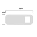 3pcs Plastic Camera Shield Stickers Notebook PC Tablet PC Mobile Anti-Hacke U7I9