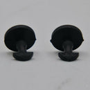 2pcs Bumper Tow Fastener Clip Towing Eye ABS For