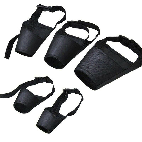 Dog Muzzles Suit,5PCS Adjustable Dog Mouth Cover Anti-biting Barking Muzzle