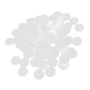 200x Plastic Clear Coin Capsules Dustproof