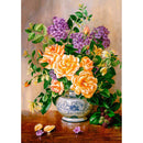 5D DIY Diamond Painting Flower Vase Full Drill Embroidery Pictures (JH118)