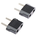 10Pcs Adapter US To EU Plug Converter Travel Plugs Power Durable High QuaSEAU