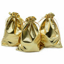 Pack of 100 5inx 7in Heavy Duty Drawstring Organza Jewelry Pouches Wedding  R3Z8