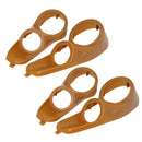 2 Pair 3-Way Electronic Audio Crossover Coaxial Speaker Plastic Gasket