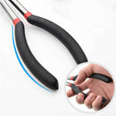 Long Nose Pliers Needle-Nosed Pliers Set Straight Tip Mechanic Grip 11 inch