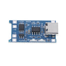 Type-C TP4056 18650 lithium battery charging board 5V 1A protection moduME