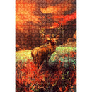 1000pcs DIY Deer on Grassland Puzzle Educational Learning Assembling Toys