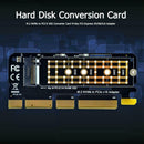 M.2 NVMe SSD to PCI-E X16 Converter Card NGFF M-Key PCI-Express Adapter Cards