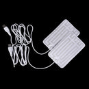 1pair 5V winter warm gloves usb  heated pads hand warmer 8*13cm pads B Bj