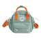 Animal Pattern Waterproof Backpacks Women Shoulder Crossbody Bags (Green)