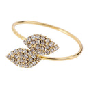 6Pcs Rhinestone Napkin Rings Handmade Serviette Buckle Holder Wedding Dinner  Z