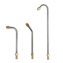 3pcs Angled Lance Extension Metal Pole Lengthen Spray Wand Up To 3600psi