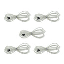 Replacement Jump Rope Cord Skipping Speed Rope Cable with End Caps White
