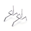 10pc Metal Peg Board Pegboard Hooks Garage Work Shop Storage Display Steel LJAU