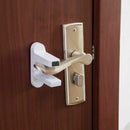 Door Handle Lock (2 Packs), Child Protection Door Lock With Adhesive, Home