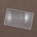 3 X Magnifier Magnification Magnifying Fresnel Pocket Credit Card Size Tran