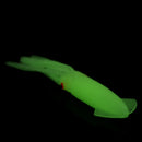 5pcs 110mm B2 Fishing Lure Octopus Squid Bodies Luminous Fish Lures Glow In Dark