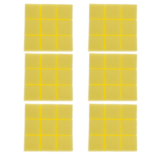 6pcs Acoustic Foam Sound Absorption Panels Sound Isolation Foam Yellow Color