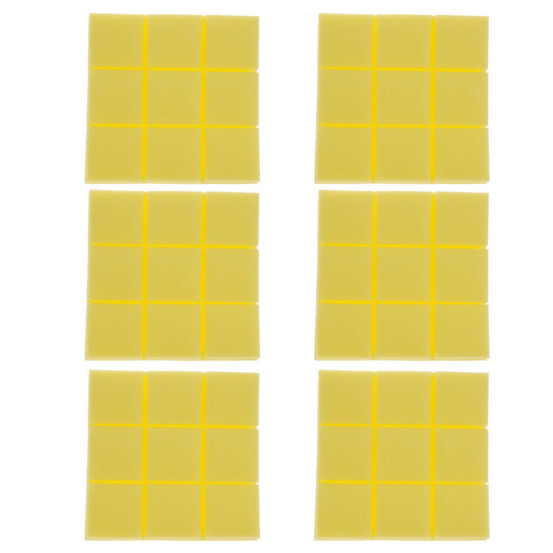 6pcs Acoustic Foam Sound Absorption Panels Sound Isolation Foam Yellow Color