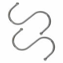 10 pcs S steel Hooks Kitchen Meat Pan Utensil Clothes Hanger Hanging Garden
