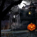 Halloween Ghost Bar Pendant Horror Scary Hanging Ghost Flying Witch Deco GNE