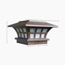 Solar Post Lights Outdoor Fence Deck Caps Light Solar Powered LED Lighting WB7Q1