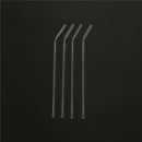 4pcs Reusable Clear Glass Water Drinking Straws and 1 Brush Party SuppliesX2 lj