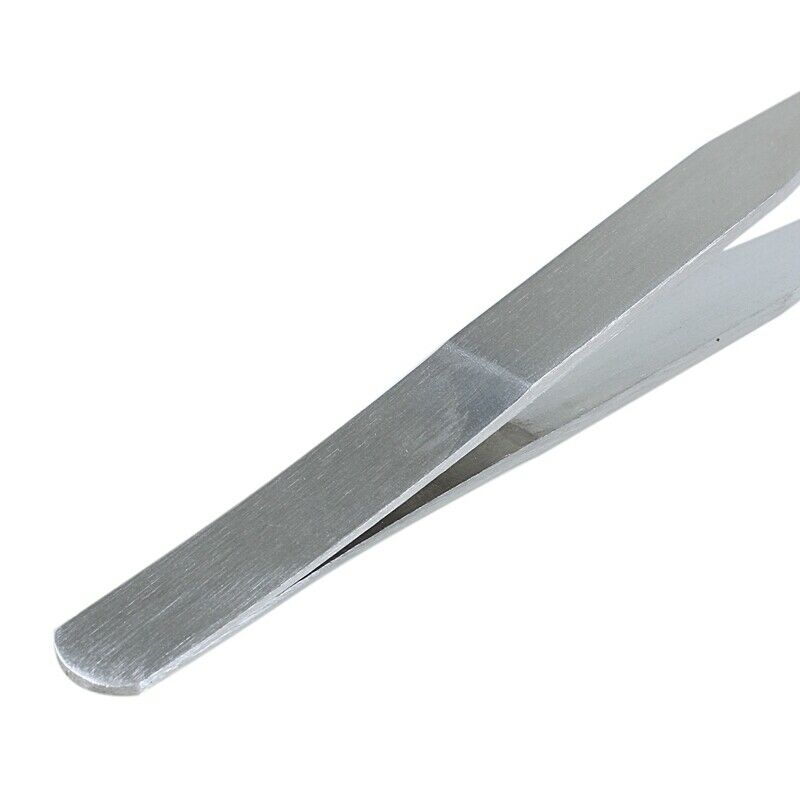 Plant Stainless Steel Curved Tweezer Clip for Fish Tank