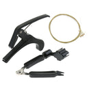 Single-handed Guitar Capo+Guitar String Winder Cutter Pin Puller+Strings