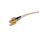 New cable RP.SMA male jack to female plug bulkhead crimp RG316 pigtail 30cm B Gw
