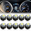 10Pcs T3 SLJ Led Neo Wedge Car Dash Gauge Instrument Cluster Bulbs Light WhiteLJ