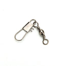 100x Fishing Barrel Swivels Connector Snaps Feeder Coarse Tackle Sea Fish Link!N