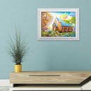 5D DIY Full Drill Diamond Painting House Cross Stitch Mosaic Kit Home Decor
