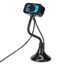 0.3MP HD Webcam with Microphone Goose Neck USB Web Camera for PC Computer
