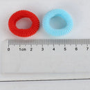 90Pcs/ Pack Elastic Candy Color Baby Girls' Towel Hair Ropes Kids' Hair Bands M&