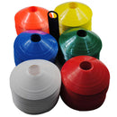 10pcs Sport Football Rugby Space Marker Soccer Disc Trainning Cone Saucer